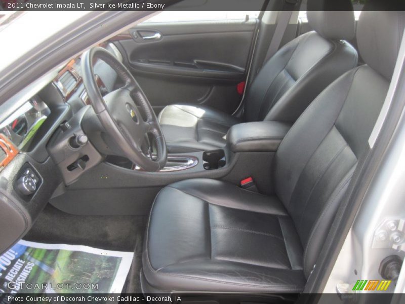 Silver Ice Metallic / Ebony 2011 Chevrolet Impala LT