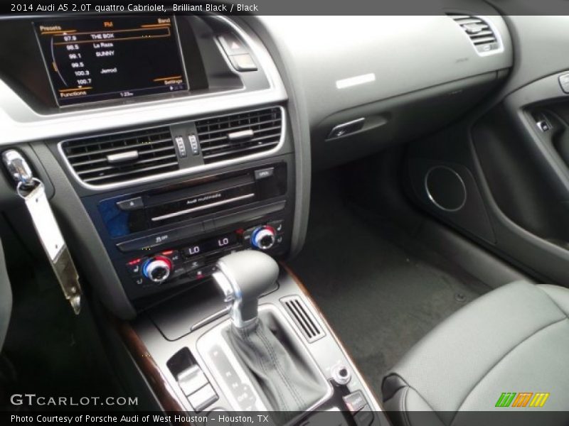 Brilliant Black / Black 2014 Audi A5 2.0T quattro Cabriolet