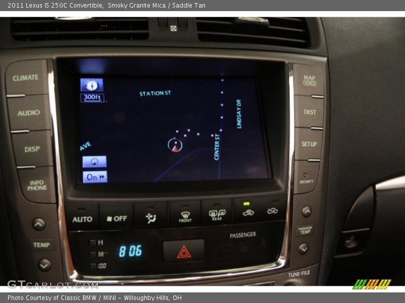 Smoky Granite Mica / Saddle Tan 2011 Lexus IS 250C Convertible