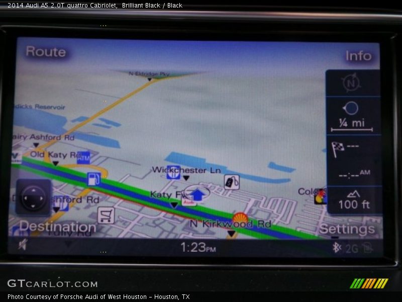 Brilliant Black / Black 2014 Audi A5 2.0T quattro Cabriolet