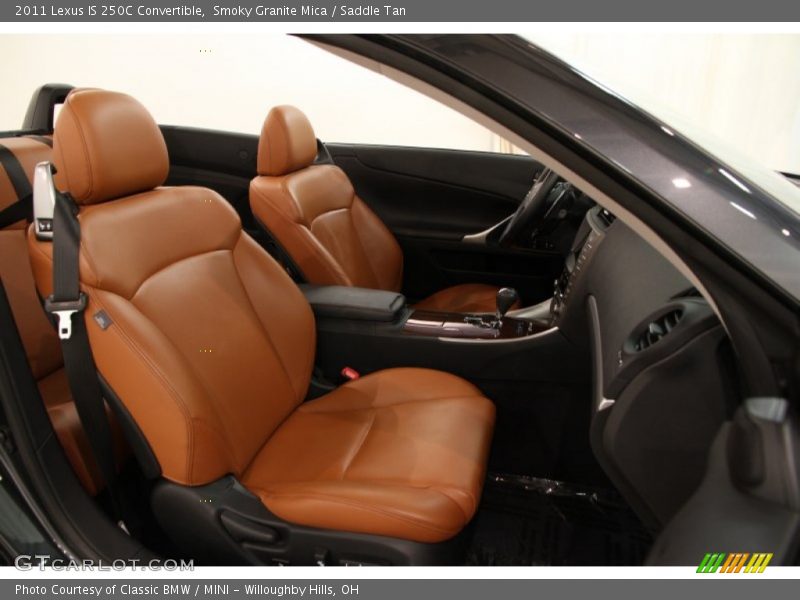 Smoky Granite Mica / Saddle Tan 2011 Lexus IS 250C Convertible