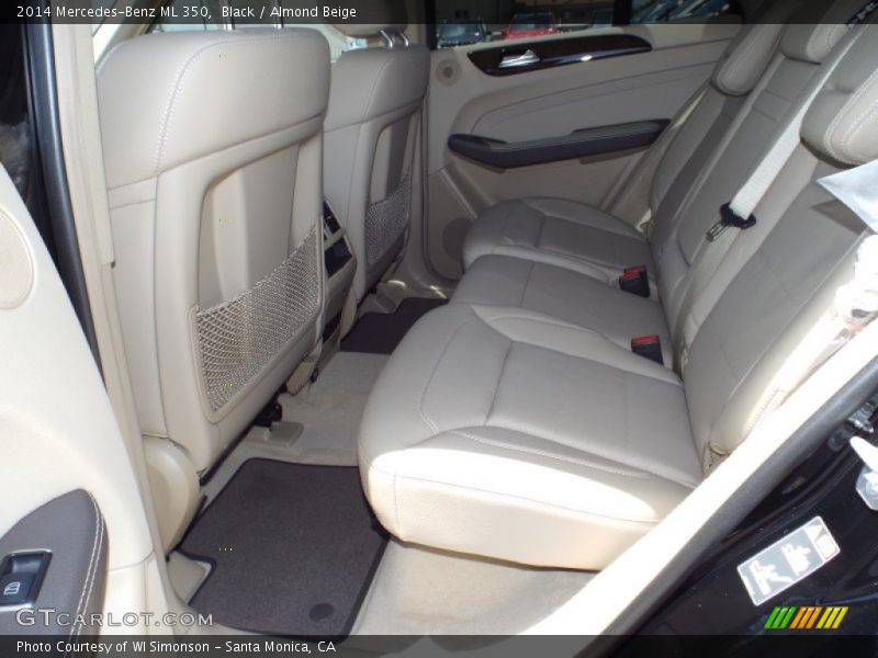 Black / Almond Beige 2014 Mercedes-Benz ML 350