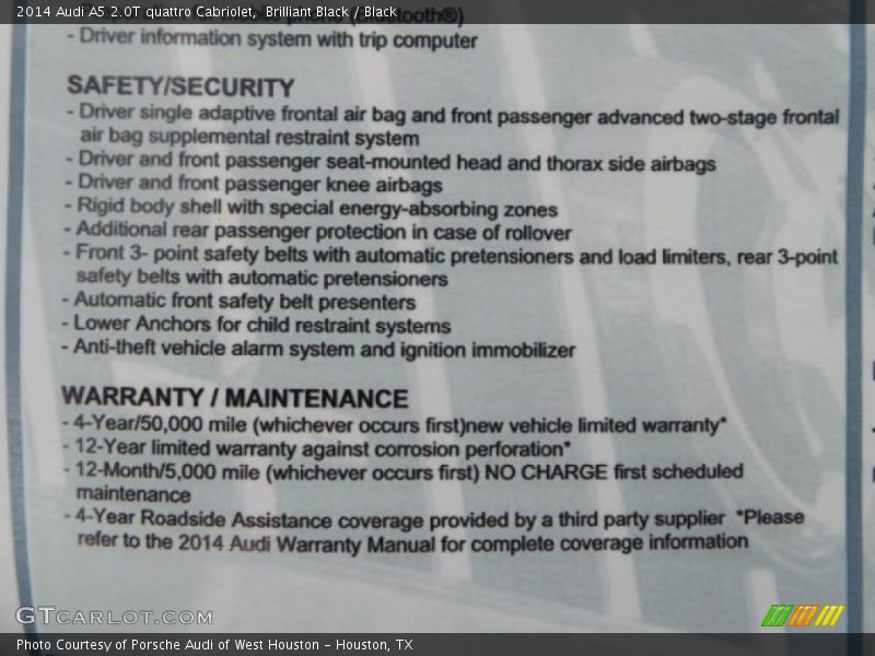 Brilliant Black / Black 2014 Audi A5 2.0T quattro Cabriolet