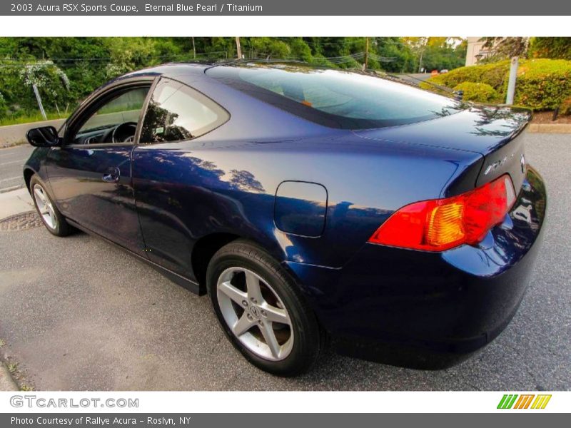 Eternal Blue Pearl / Titanium 2003 Acura RSX Sports Coupe