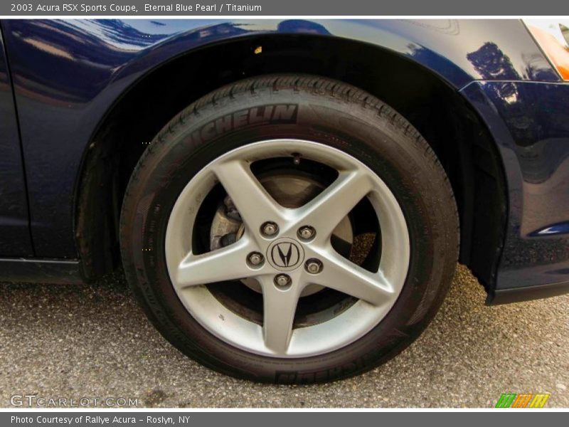 Eternal Blue Pearl / Titanium 2003 Acura RSX Sports Coupe