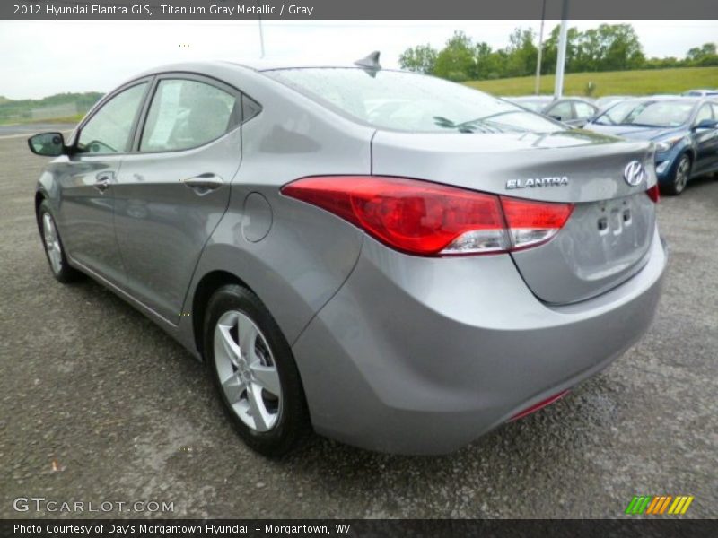 Titanium Gray Metallic / Gray 2012 Hyundai Elantra GLS