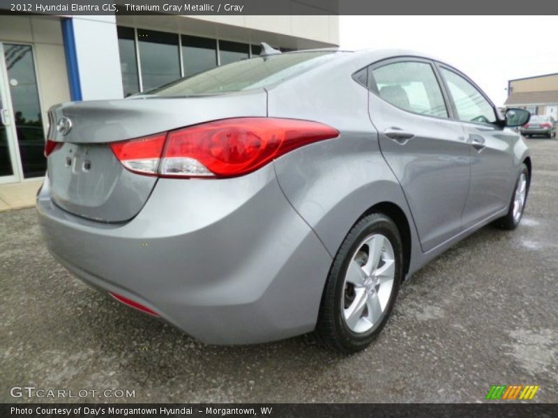 Titanium Gray Metallic / Gray 2012 Hyundai Elantra GLS