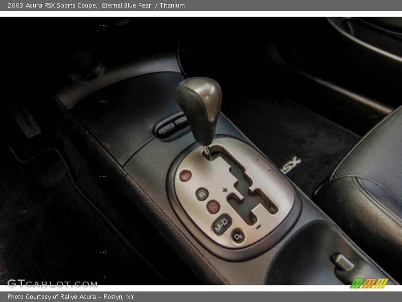 Eternal Blue Pearl / Titanium 2003 Acura RSX Sports Coupe