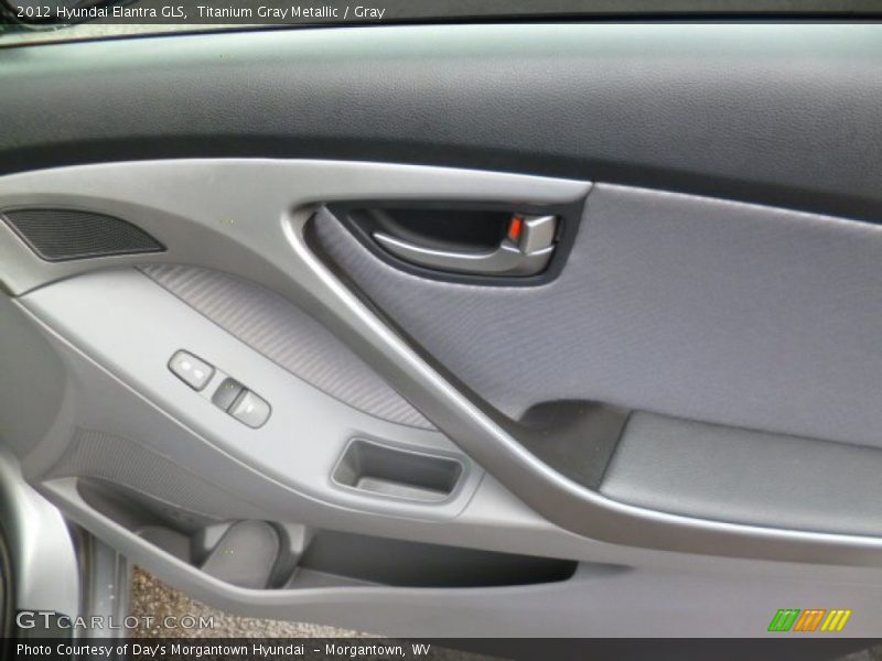 Titanium Gray Metallic / Gray 2012 Hyundai Elantra GLS