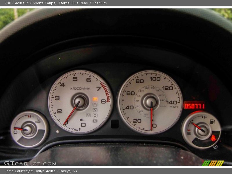 Eternal Blue Pearl / Titanium 2003 Acura RSX Sports Coupe