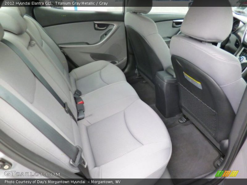 Titanium Gray Metallic / Gray 2012 Hyundai Elantra GLS