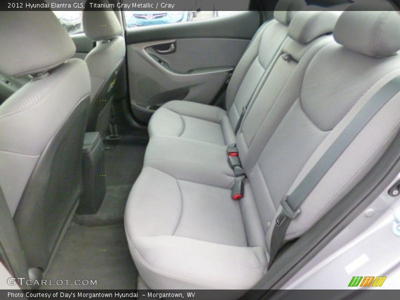 Titanium Gray Metallic / Gray 2012 Hyundai Elantra GLS