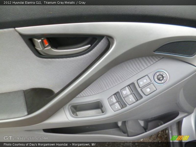 Titanium Gray Metallic / Gray 2012 Hyundai Elantra GLS