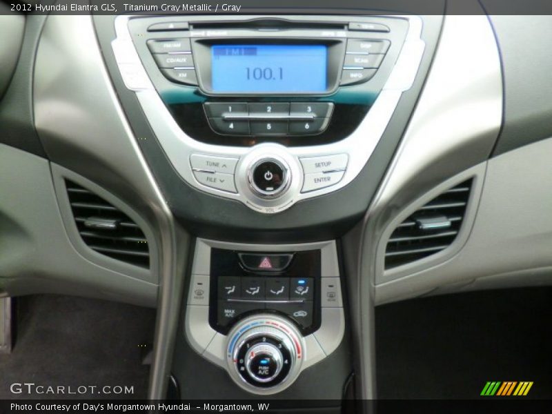 Titanium Gray Metallic / Gray 2012 Hyundai Elantra GLS