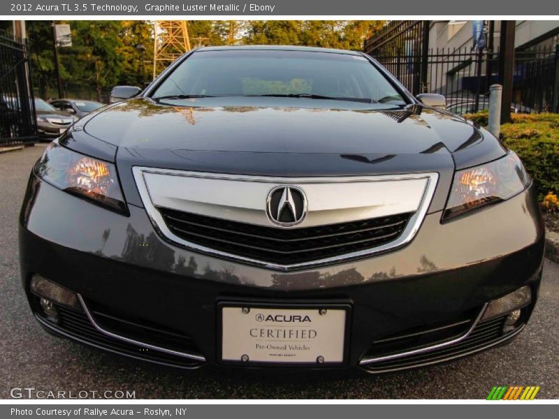 Graphite Luster Metallic / Ebony 2012 Acura TL 3.5 Technology