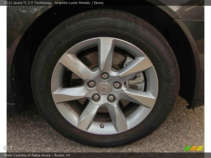 Graphite Luster Metallic / Ebony 2012 Acura TL 3.5 Technology