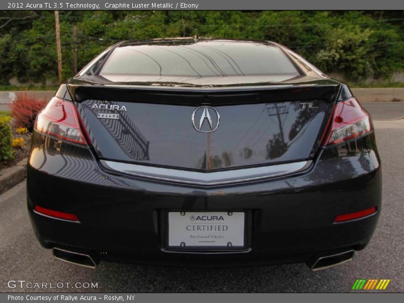 Graphite Luster Metallic / Ebony 2012 Acura TL 3.5 Technology