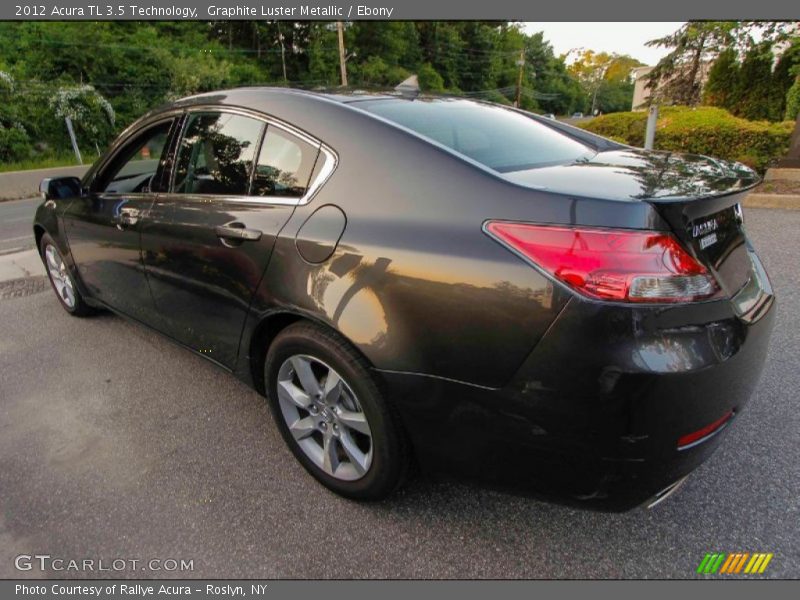 Graphite Luster Metallic / Ebony 2012 Acura TL 3.5 Technology