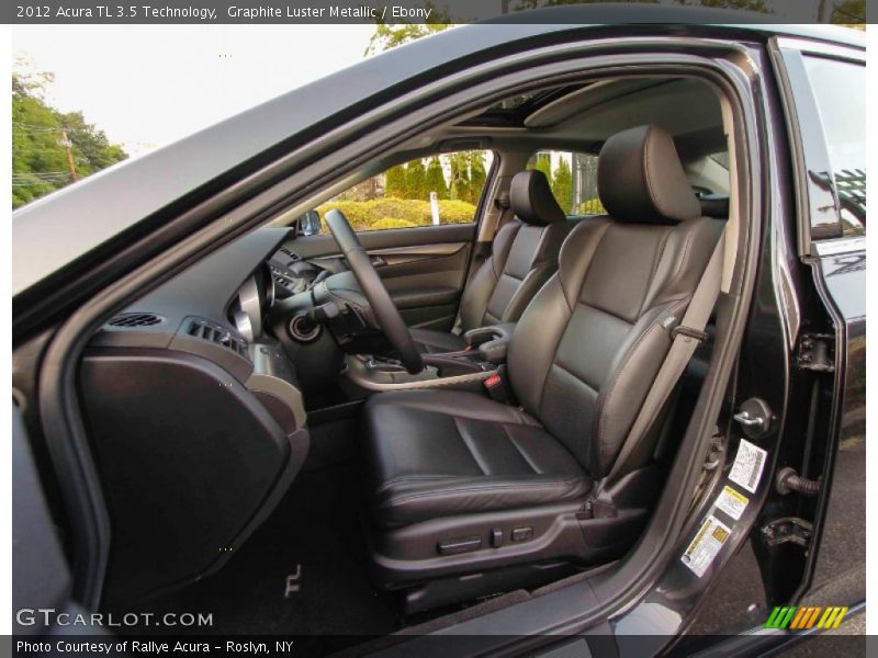 Graphite Luster Metallic / Ebony 2012 Acura TL 3.5 Technology