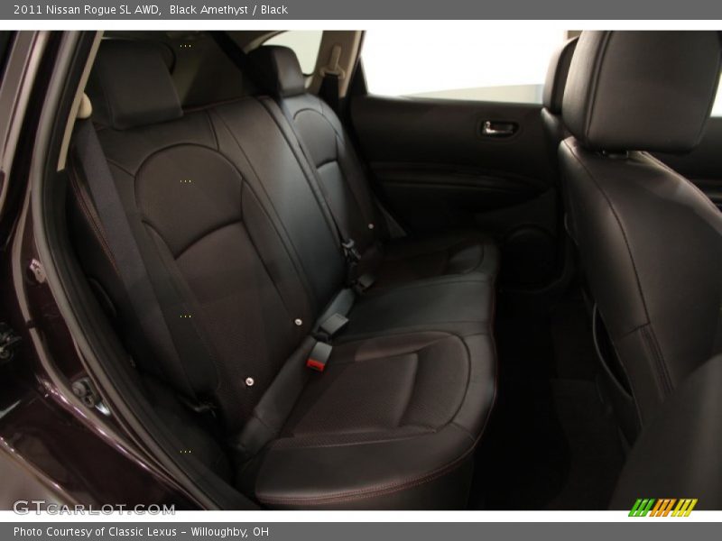 Black Amethyst / Black 2011 Nissan Rogue SL AWD