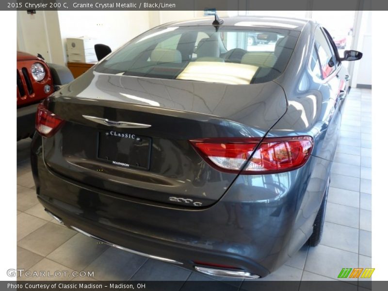 Granite Crystal Metallic / Black/Linen 2015 Chrysler 200 C