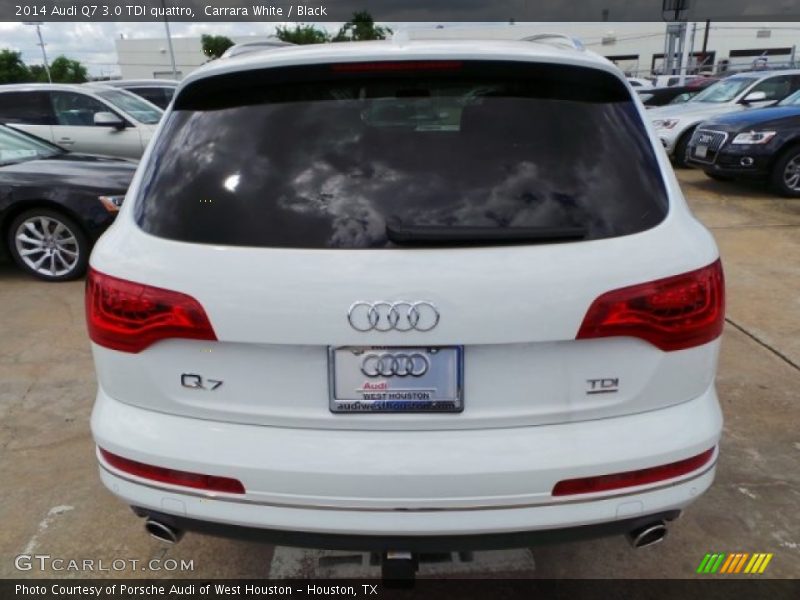 Carrara White / Black 2014 Audi Q7 3.0 TDI quattro