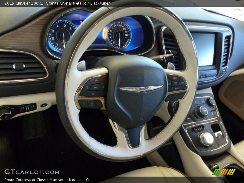 Granite Crystal Metallic / Black/Linen 2015 Chrysler 200 C
