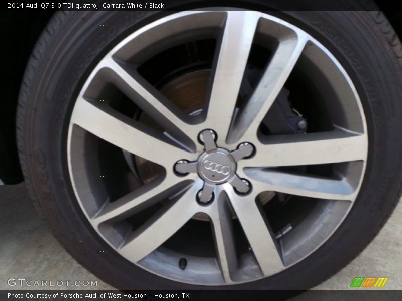 Carrara White / Black 2014 Audi Q7 3.0 TDI quattro