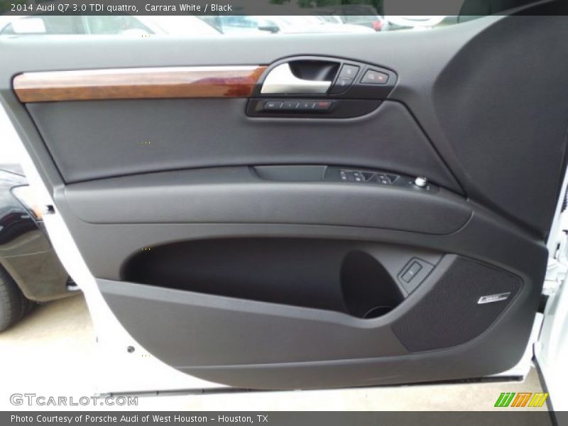 Carrara White / Black 2014 Audi Q7 3.0 TDI quattro