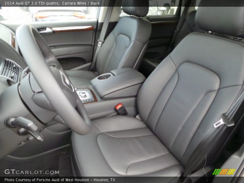 Carrara White / Black 2014 Audi Q7 3.0 TDI quattro