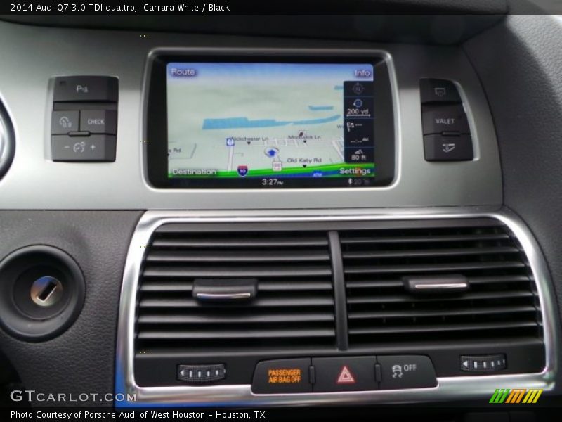 Carrara White / Black 2014 Audi Q7 3.0 TDI quattro
