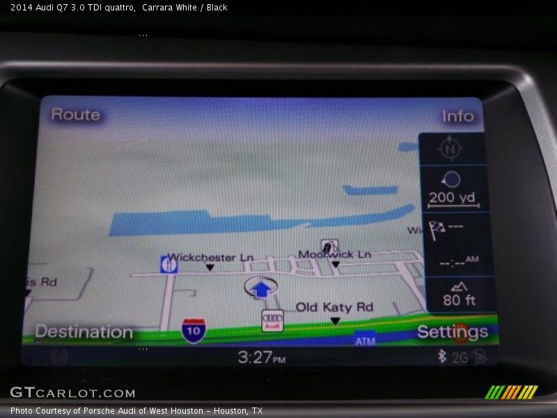 Carrara White / Black 2014 Audi Q7 3.0 TDI quattro