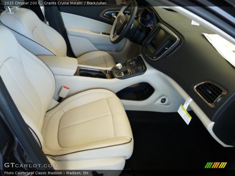 Granite Crystal Metallic / Black/Linen 2015 Chrysler 200 C