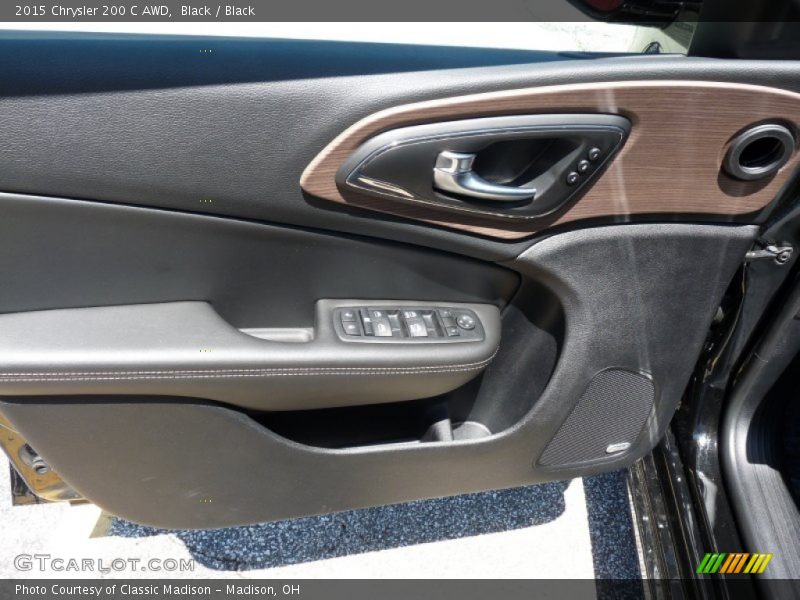 Black / Black 2015 Chrysler 200 C AWD