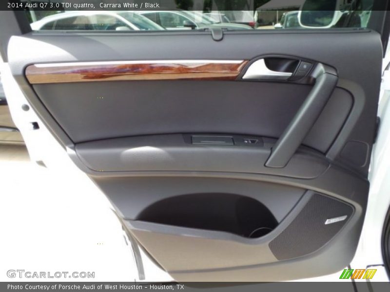 Carrara White / Black 2014 Audi Q7 3.0 TDI quattro