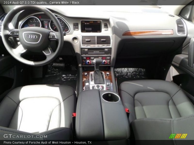 Carrara White / Black 2014 Audi Q7 3.0 TDI quattro