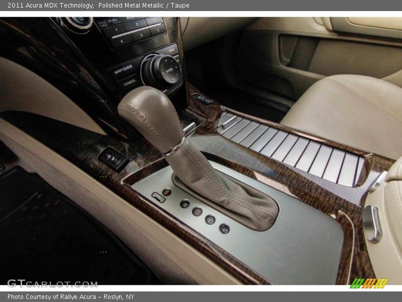 Polished Metal Metallic / Taupe 2011 Acura MDX Technology
