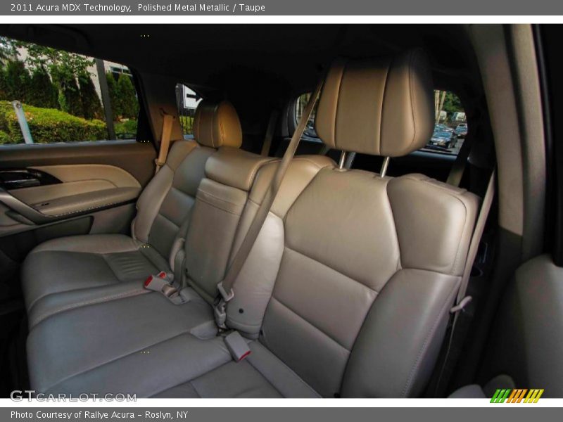 Polished Metal Metallic / Taupe 2011 Acura MDX Technology