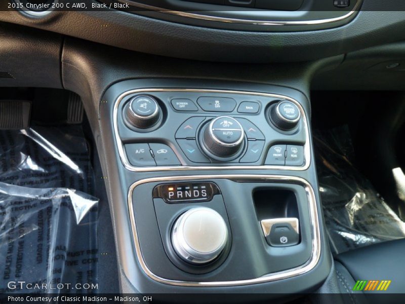 Black / Black 2015 Chrysler 200 C AWD