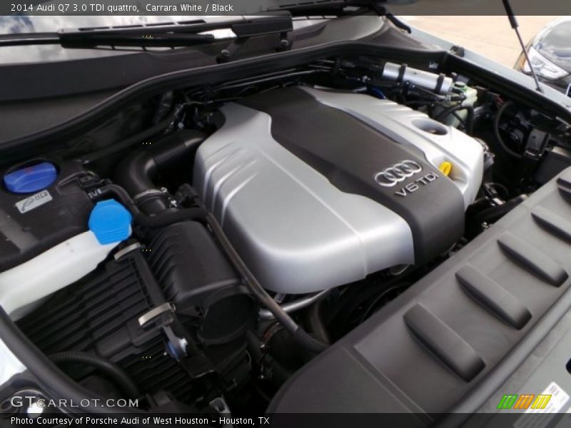 Carrara White / Black 2014 Audi Q7 3.0 TDI quattro