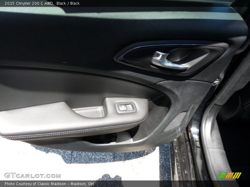 Black / Black 2015 Chrysler 200 C AWD