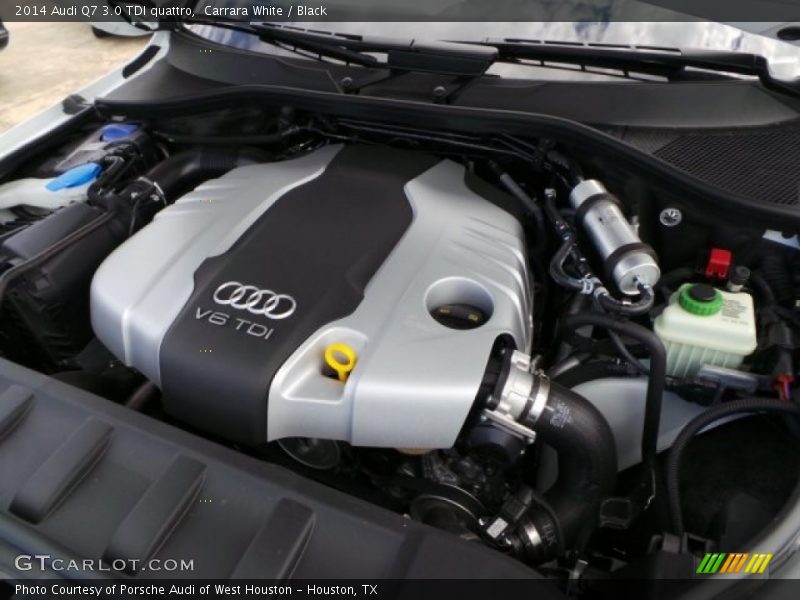 Carrara White / Black 2014 Audi Q7 3.0 TDI quattro