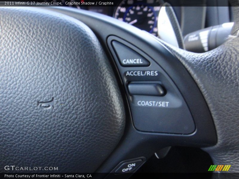 Graphite Shadow / Graphite 2011 Infiniti G 37 Journey Coupe