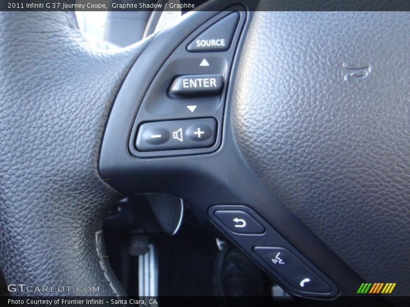 Graphite Shadow / Graphite 2011 Infiniti G 37 Journey Coupe