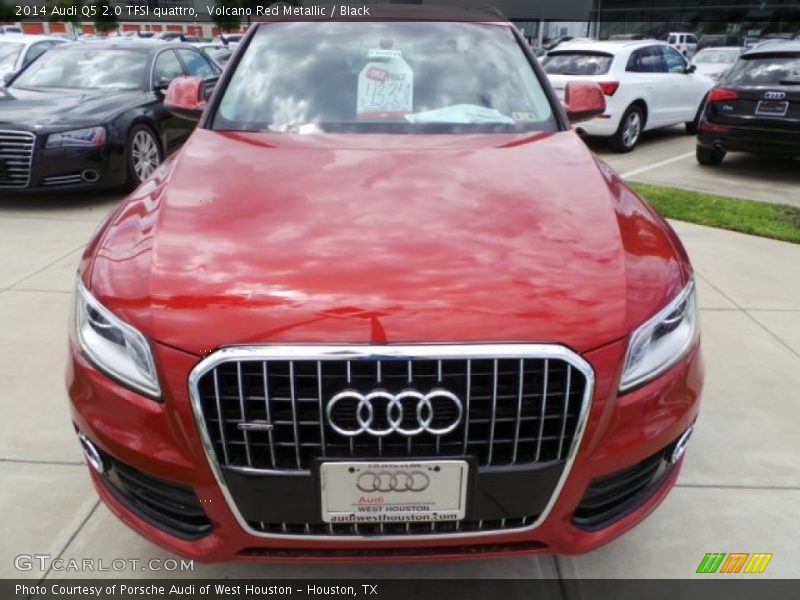 Volcano Red Metallic / Black 2014 Audi Q5 2.0 TFSI quattro