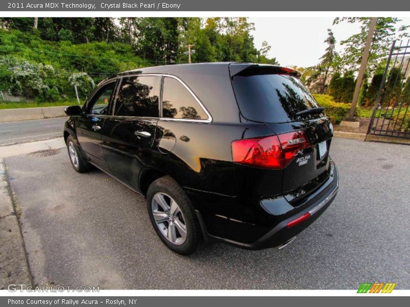 Crystal Black Pearl / Ebony 2011 Acura MDX Technology