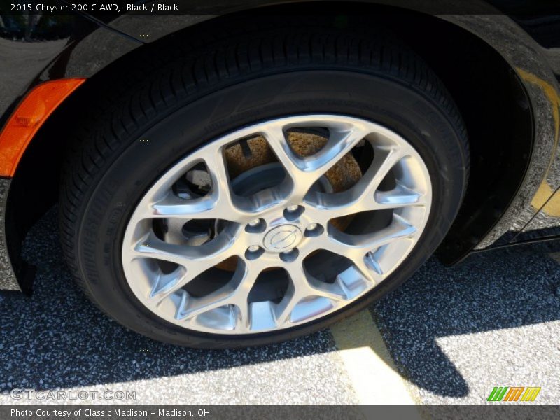 Black / Black 2015 Chrysler 200 C AWD