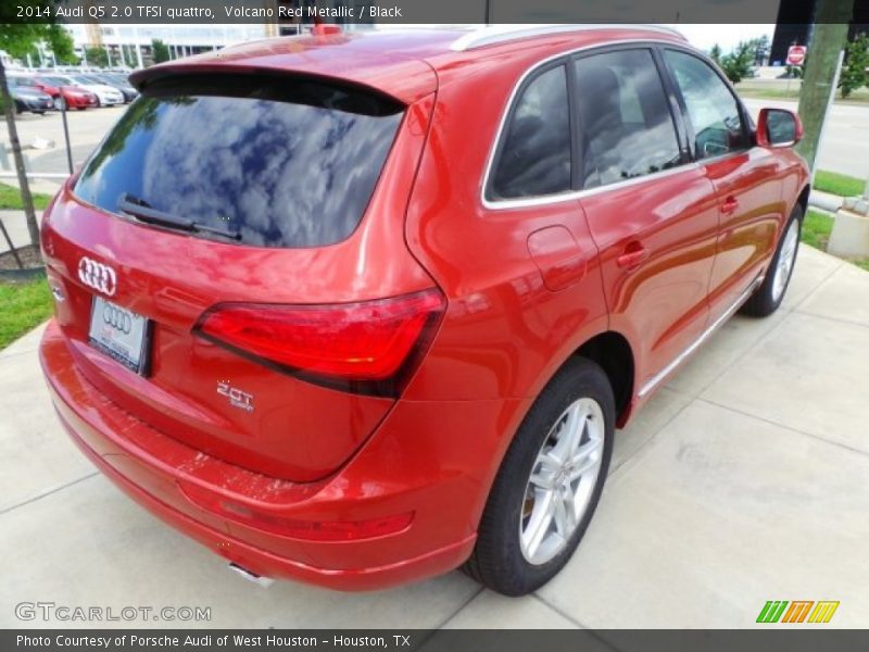 Volcano Red Metallic / Black 2014 Audi Q5 2.0 TFSI quattro