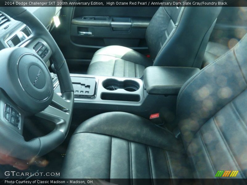 High Octane Red Pearl / Anniversary Dark Slate Gray/Foundry Black 2014 Dodge Challenger SXT 100th Anniversary Edition