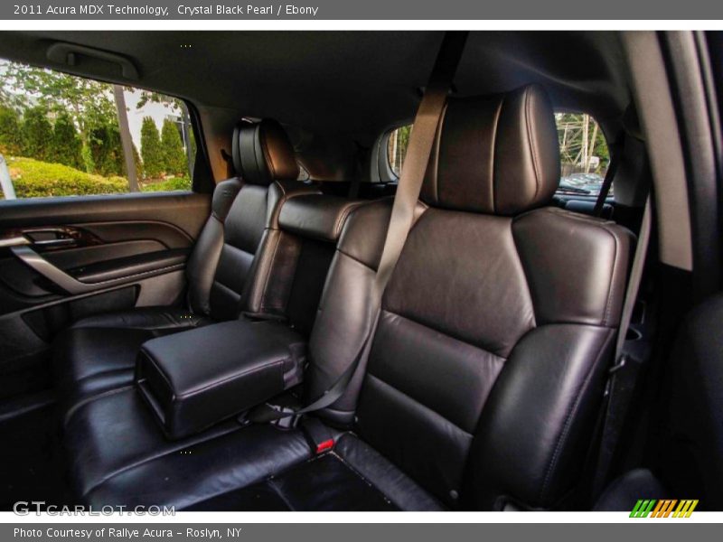 Crystal Black Pearl / Ebony 2011 Acura MDX Technology